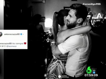Antonella Roccuzzo y Messi Antonella Roccuzzo y Messi