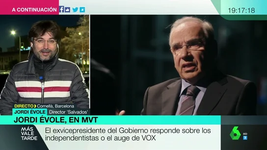 Jordi Évole en Más Vale Tarde Jordi Évole en Más Vale Tarde