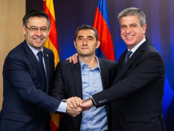 Ernesto Valverde renueva con el Barcelona hasta 2020 Ernesto Valverde renueva con el Barcelona hasta 2020