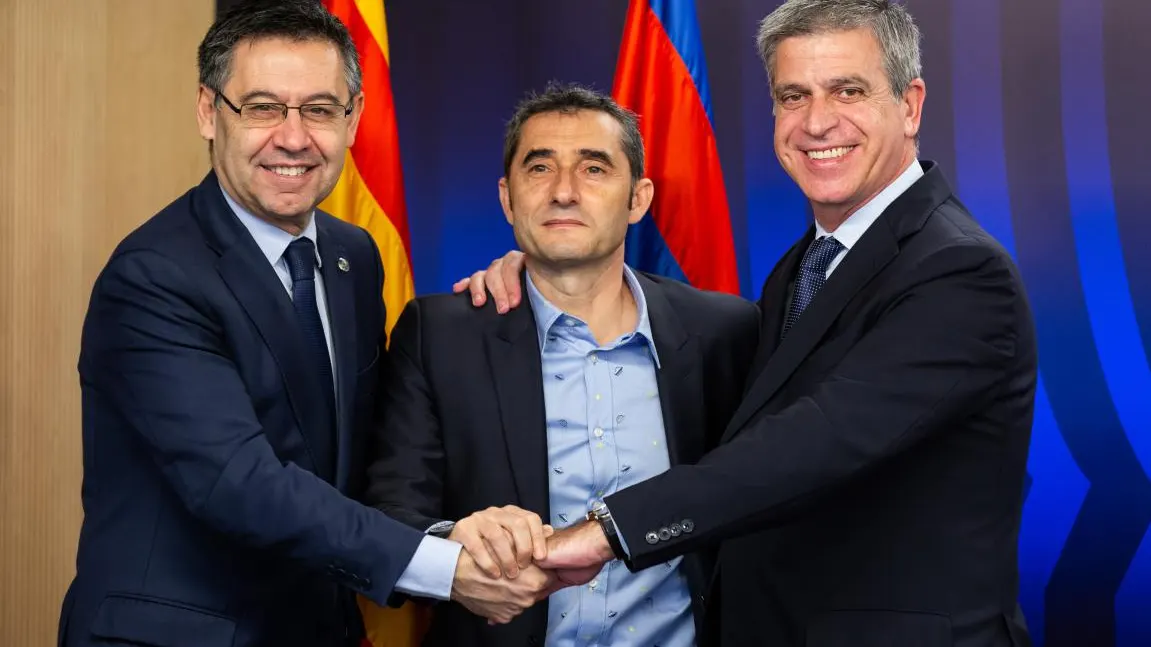 Ernesto Valverde renueva con el Barcelona hasta 2020