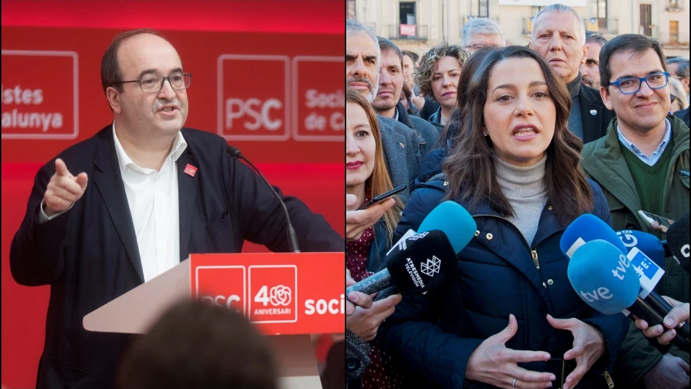 Miquel Iceta e Inés Arrimadas arrancan precampaña electoral