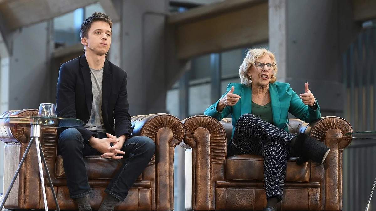 Íñigo Errejón y Manuela Carmena