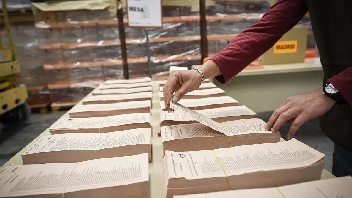 Preparativos para las elecciones