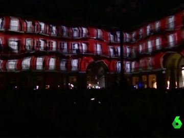 La Plaza Mayor de Madrid celebra sus 400 años con una espectacular proyección