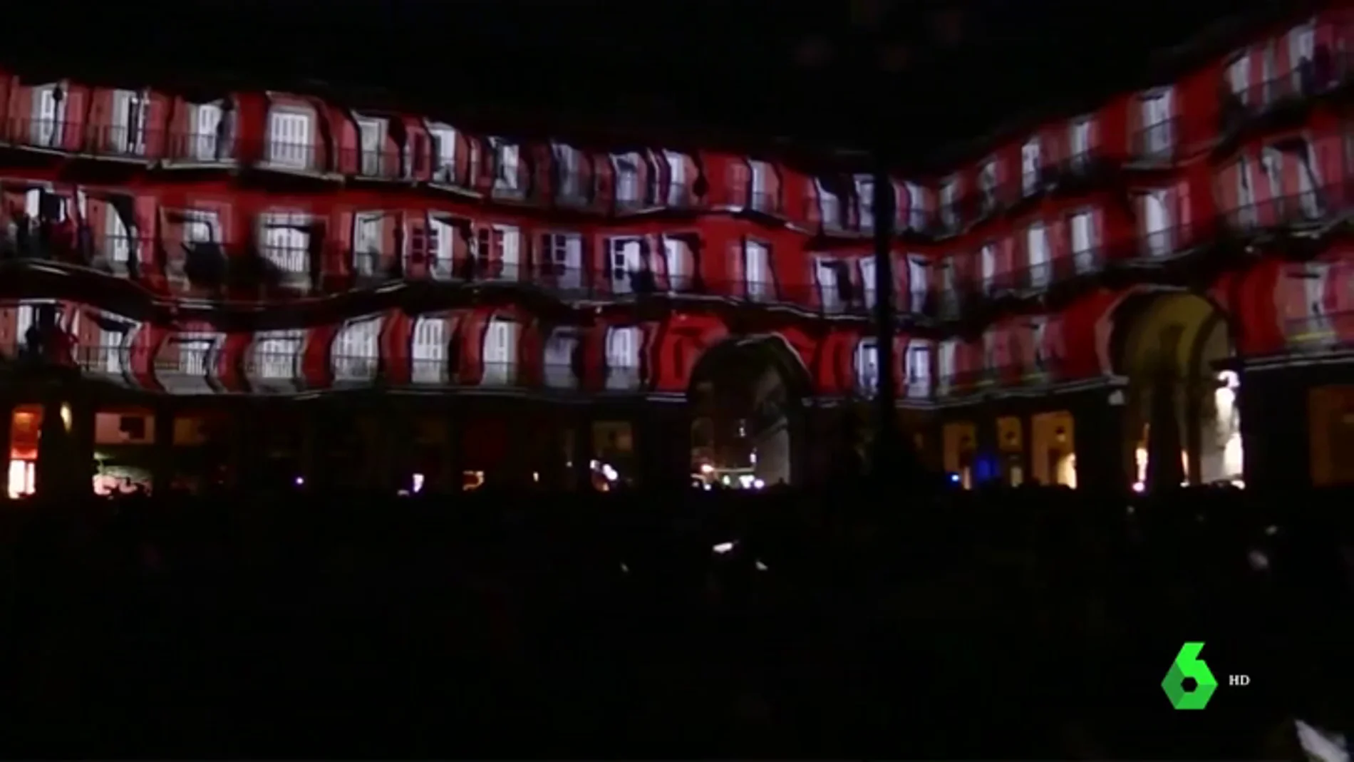La Plaza Mayor de Madrid celebra sus 400 años con una espectacular proyección