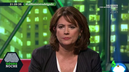 Dolores Delgado: "Yo quería decir 'derecha tricéfala' no 'derecha trifálica', fue un lapsus" Dolores Delgado: "Yo quería decir 'derecha tricéfala' no 'derecha trifálica', fue un lapsus"