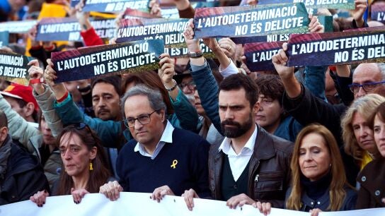 El presidente de la Generalitat Quim Torra