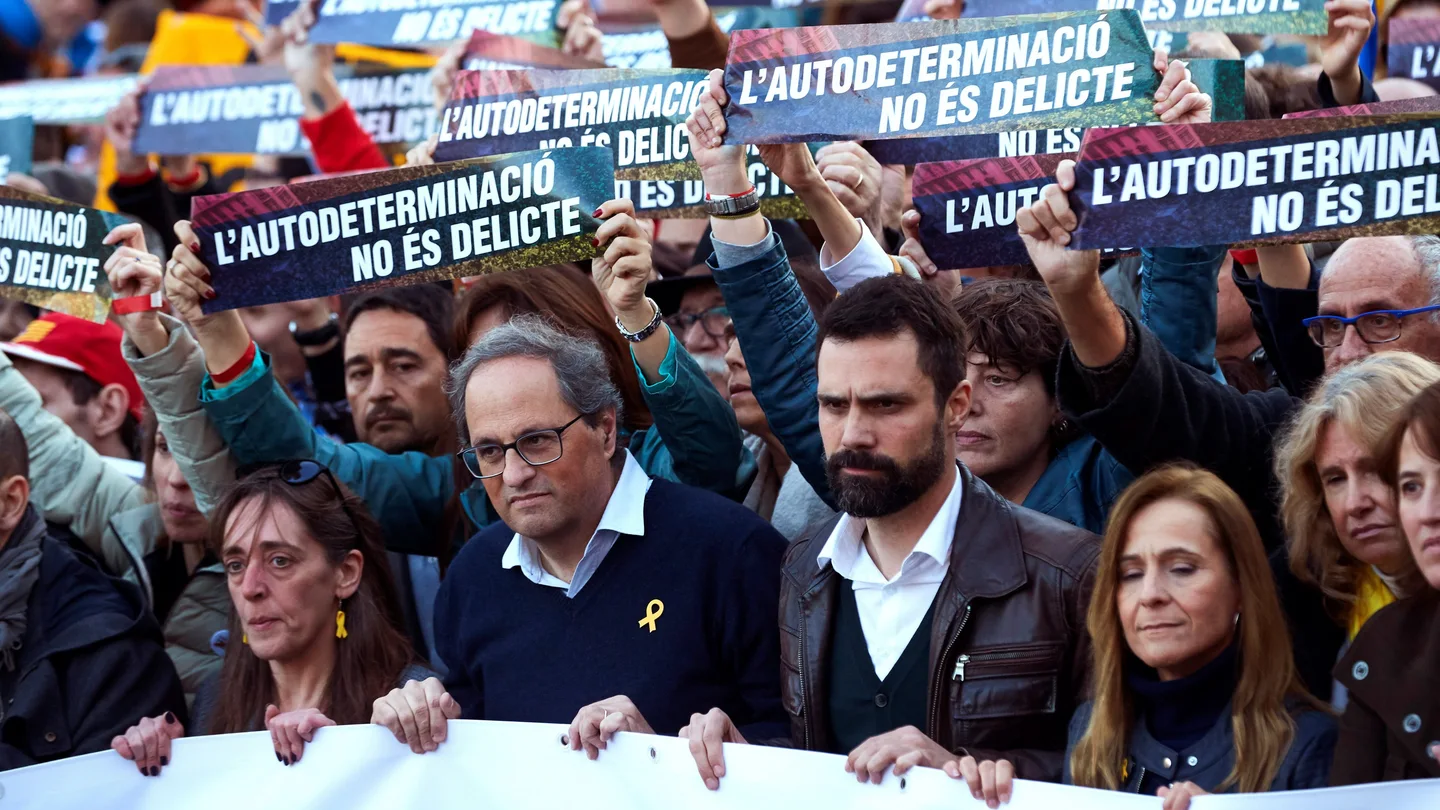 El presidente de la Generalitat Quim Torra El presidente de la Generalitat Quim Torra