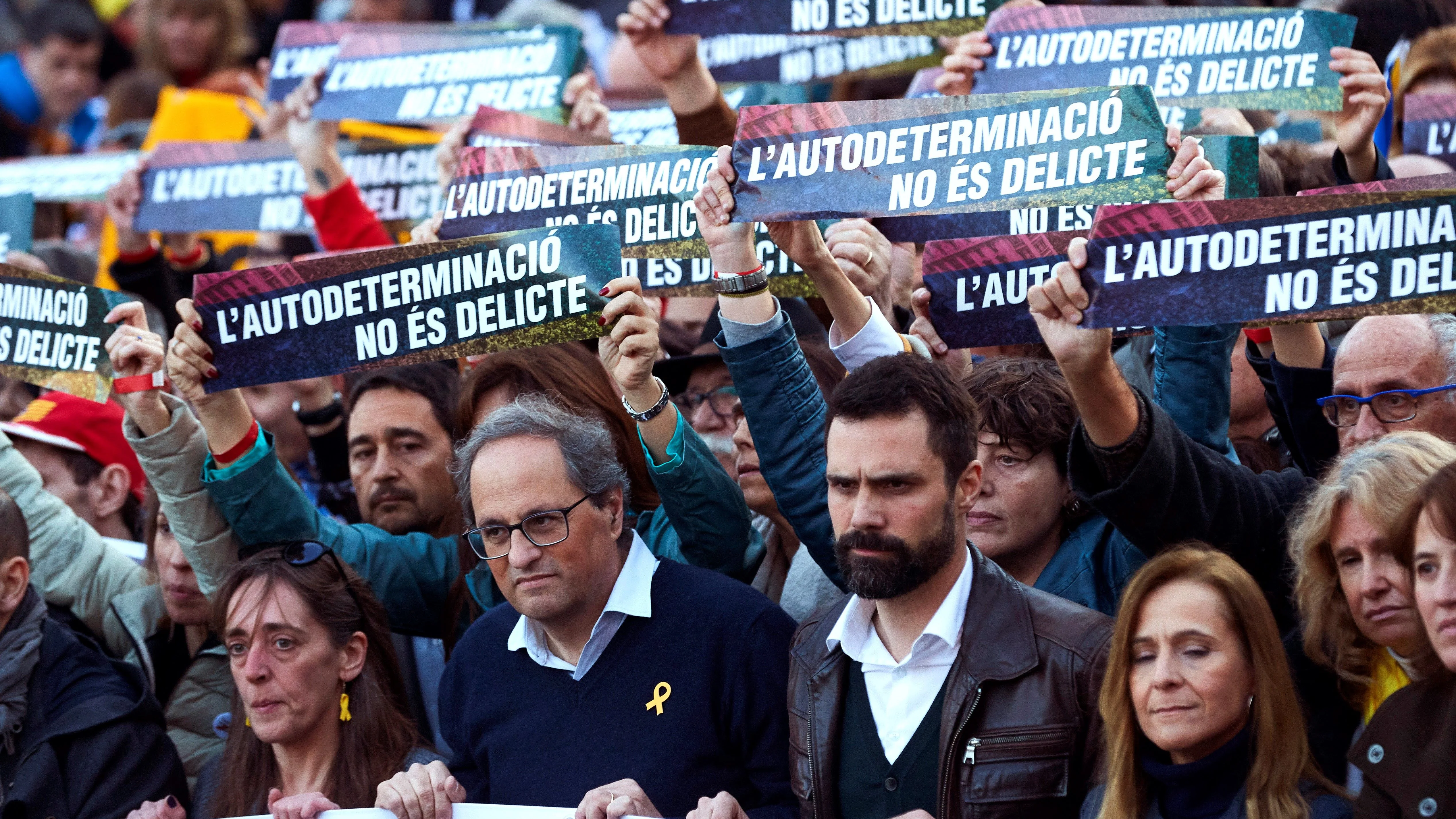 El presidente de la Generalitat Quim Torra El presidente de la Generalitat Quim Torra