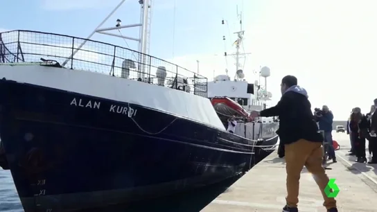 El barco de rescate 'Alan Kurdi' zarpa de Mallorca al Mediterráneo El barco de rescate 'Alan Kurdi' zarpa de Mallorca al Mediterráneo
