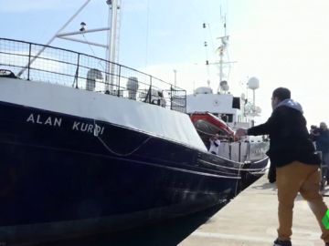 El barco de rescate 'Alan Kurdi' zarpa de Mallorca al Mediterráneo El barco de rescate 'Alan Kurdi' zarpa de Mallorca al Mediterráneo