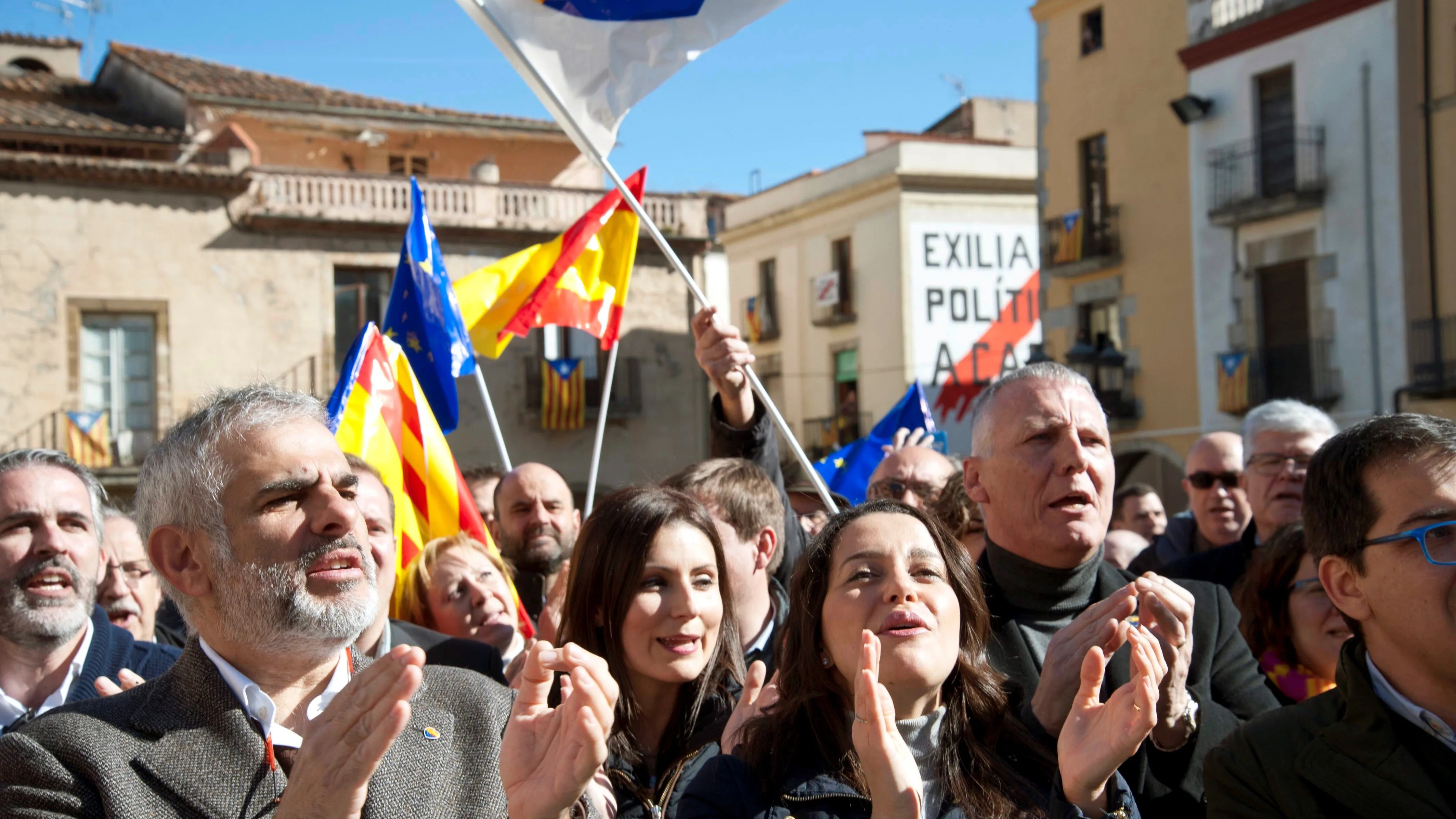 La líder de Ciudadanos en Cataluña, Inés Arrimadas