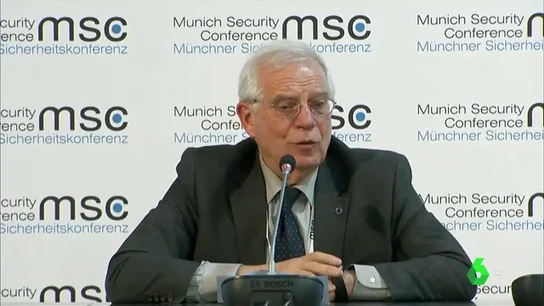Imagen de Josep Borrell en Múnich Imagen de Josep Borrell en Múnich
