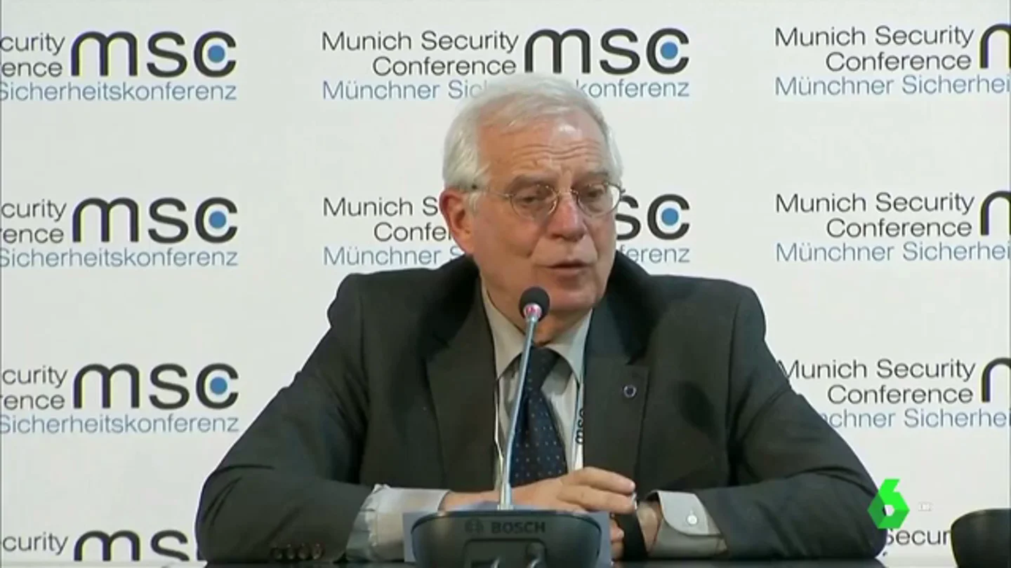 Imagen de Josep Borrell en Múnich Imagen de Josep Borrell en Múnich