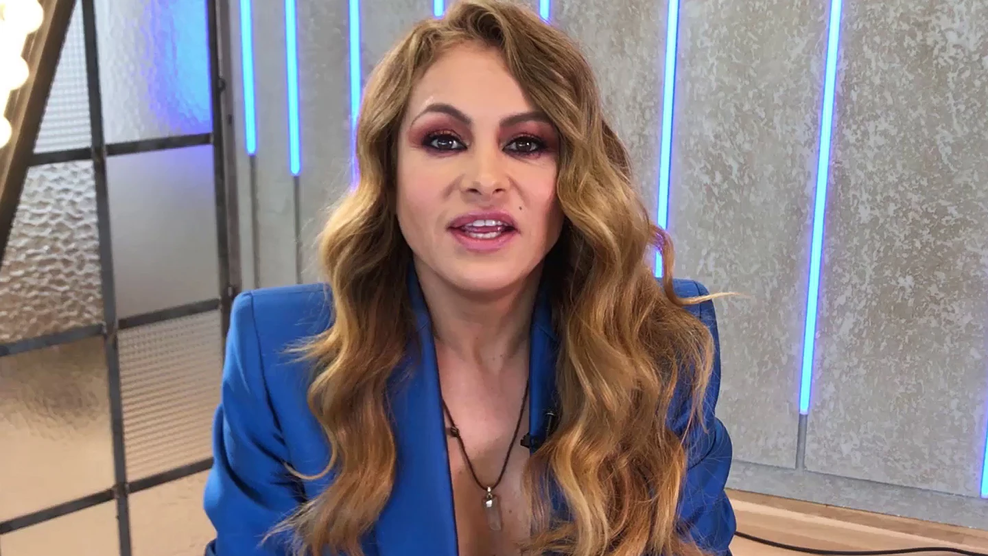 Paulina Rubio, en 'La Voz' Una entregada Paulina Rubio transmite su entusiasmo ante los Asaltos de 'La Voz'