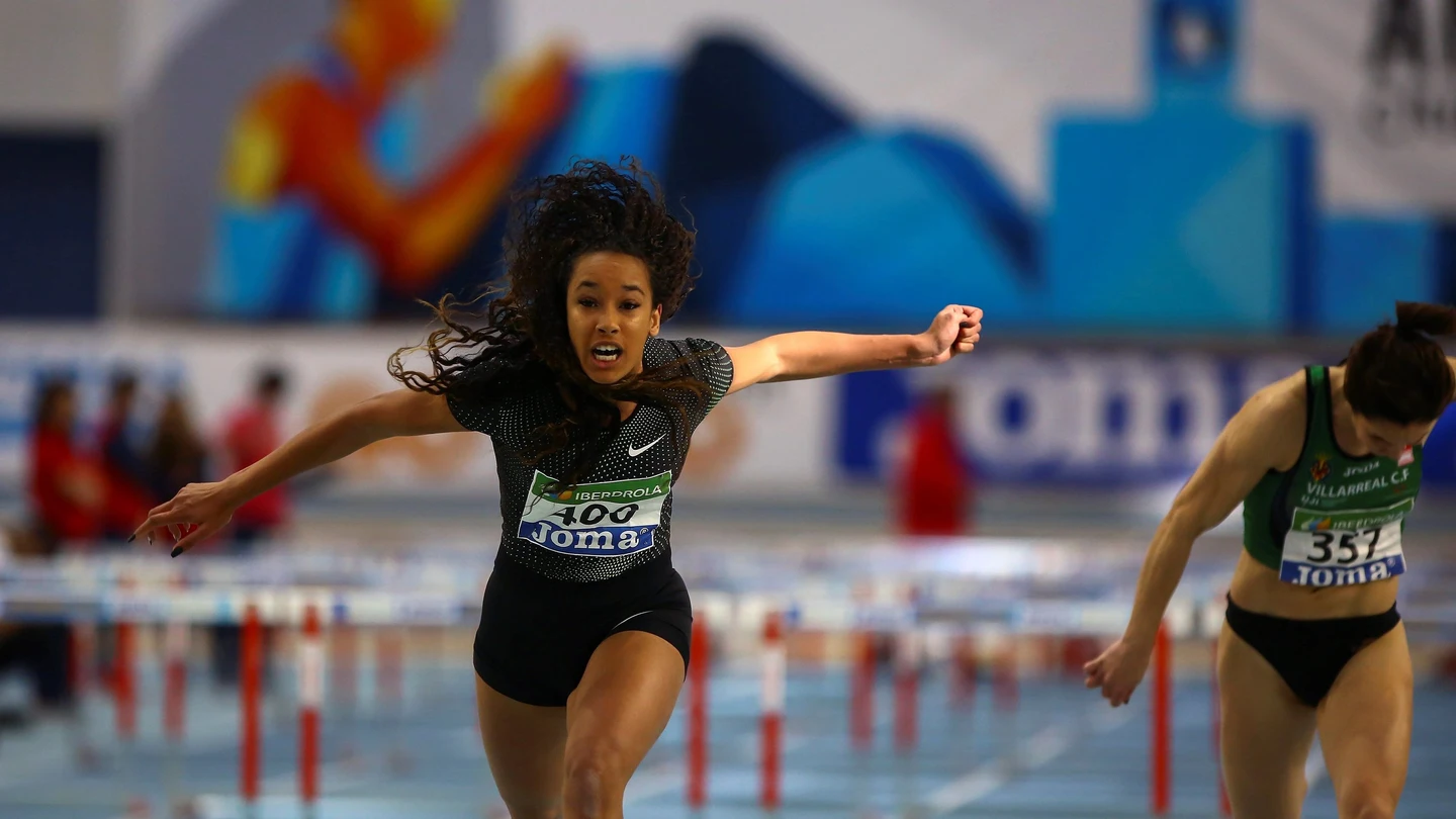La atleta barcelonesa María Vicente La atleta barcelonesa María Vicente