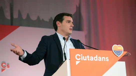 El presidente de Ciudadanos, Albert Rivera El presidente de Ciudadanos, Albert Rivera