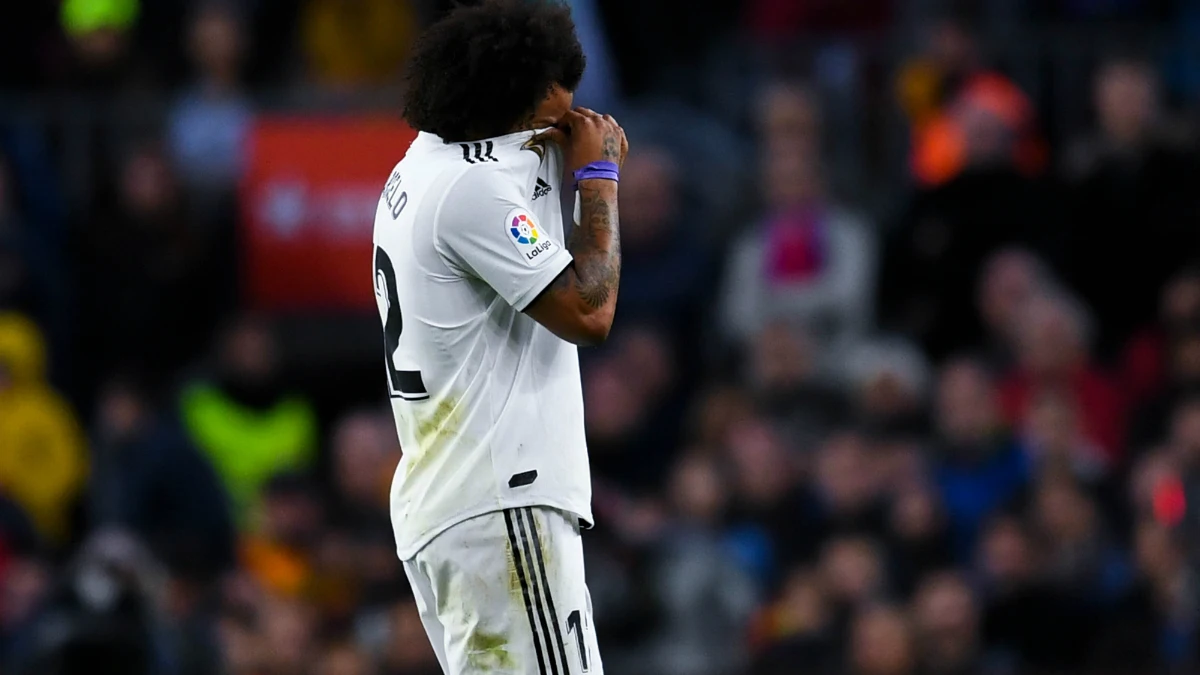 Marcelo, en un partido con el Real Madrid Marcelo, en un partido con el Real Madrid