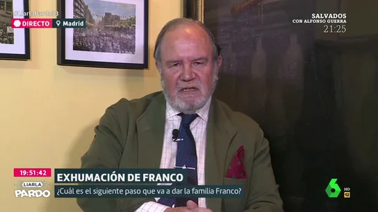 La Fundación Franco: "Los que quieren que Franco vaya a El Pardo son los bares, se forrarían" La Fundación Franco: "Los que quieren que Franco vaya a El Pardo son los bares, se forrarían"