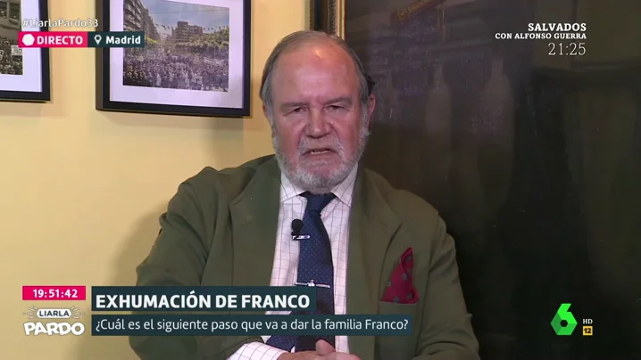 La Fundación Franco: "Los que quieren que Franco vaya a El Pardo son los bares, se forrarían"