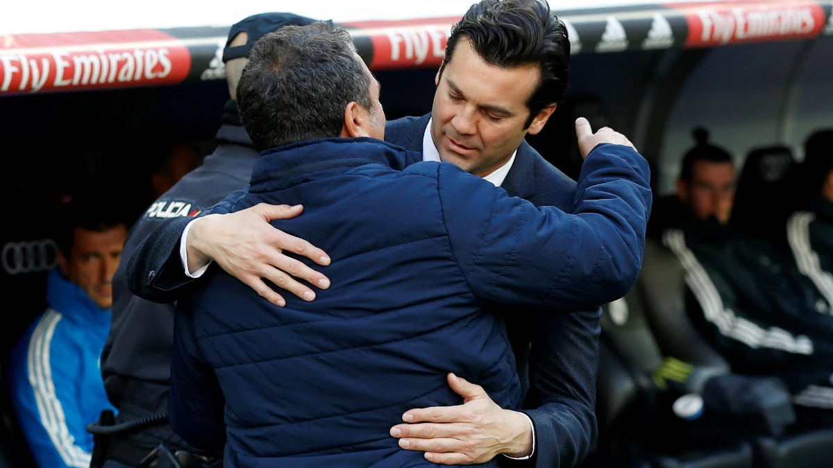 Solari saluda a Eusebio