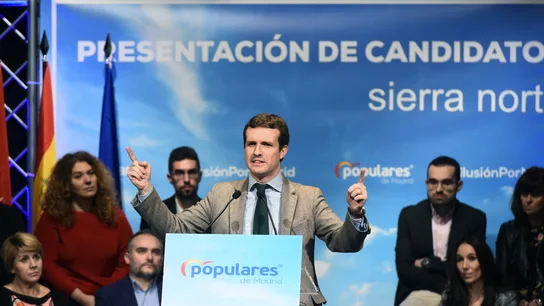 El presidente del PP, Pablo Casado El presidente del PP, Pablo Casado