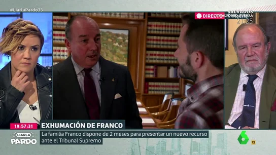 El abogado de la familia Franco: "Si un Gobierno tiene voluntad de reconciliación tendría que haber pensado en enterrar en el Valle de los Caídos a Manuel Azaña" El abogado de la familia Franco: "Si un Gobierno tiene voluntad de reconciliación tendría que haber pensado en enterrar en el Valle de los Caídos a Manuel Azaña"