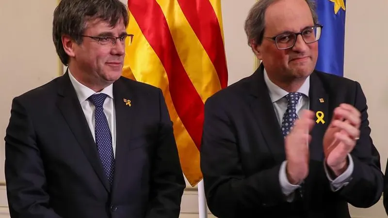 Puigdemont y Torra