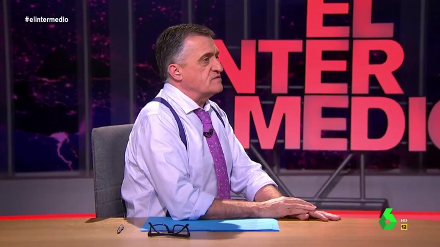 El Gran Wyoming en El Intermedio El Gran Wyoming en El Intermedio