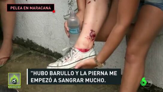 Serios incidentes en los aleda&ntilde;os de Maracan&aacute;: balas de goma, gas pimienta, batalla campal...