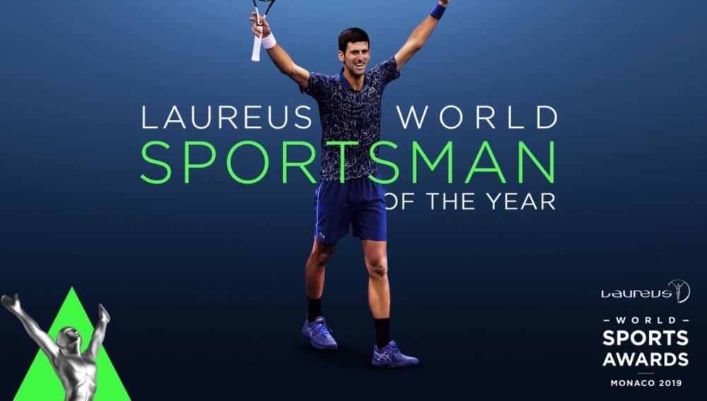 Djokovic, mejor deportista de 2018 en los Premios Laureus