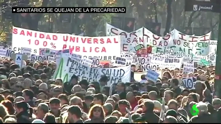 La Sanidad pública, en pie de guerra ante la precariedad laboral