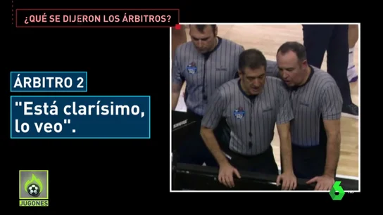 Desvelamos la conversación de los árbitros Desvelamos la conversación de los árbitros