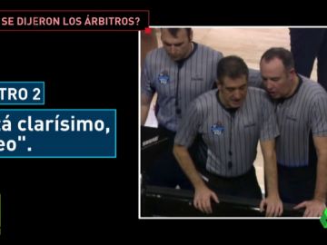 Desvelamos la conversación de los árbitros Desvelamos la conversación de los árbitros