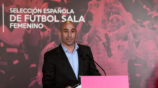 Luis Rubiales, durante un acto Luis Rubiales, durante un acto