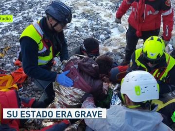 Rescatan a un senderista tras caer por un barranco en el parque natural del Moncayo Rescatan a un senderista tras caer por un barranco en el parque natural del Moncayo