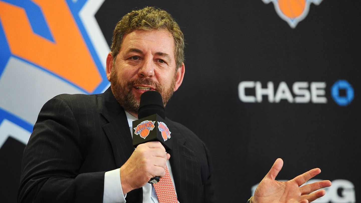 James Dolan, presidente de los New York Knicks James Dolan, presidente de los New York Knicks