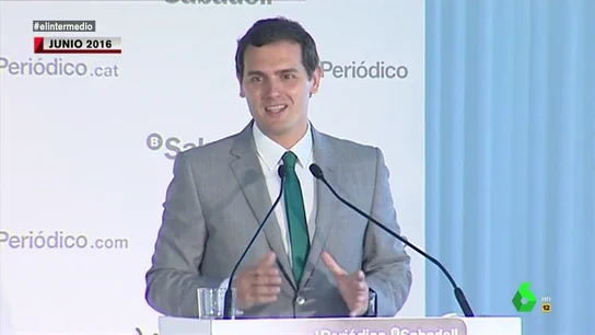 "No queremos que Rajoy gobierne, más claro no lo puedo decir": así hablaba Rivera sobre los pactos de Gobierno en 2016 "No queremos que Rajoy gobierne, más claro no lo puedo decir": así hablaba Rivera sobre los pactos de Gobierno en 2016