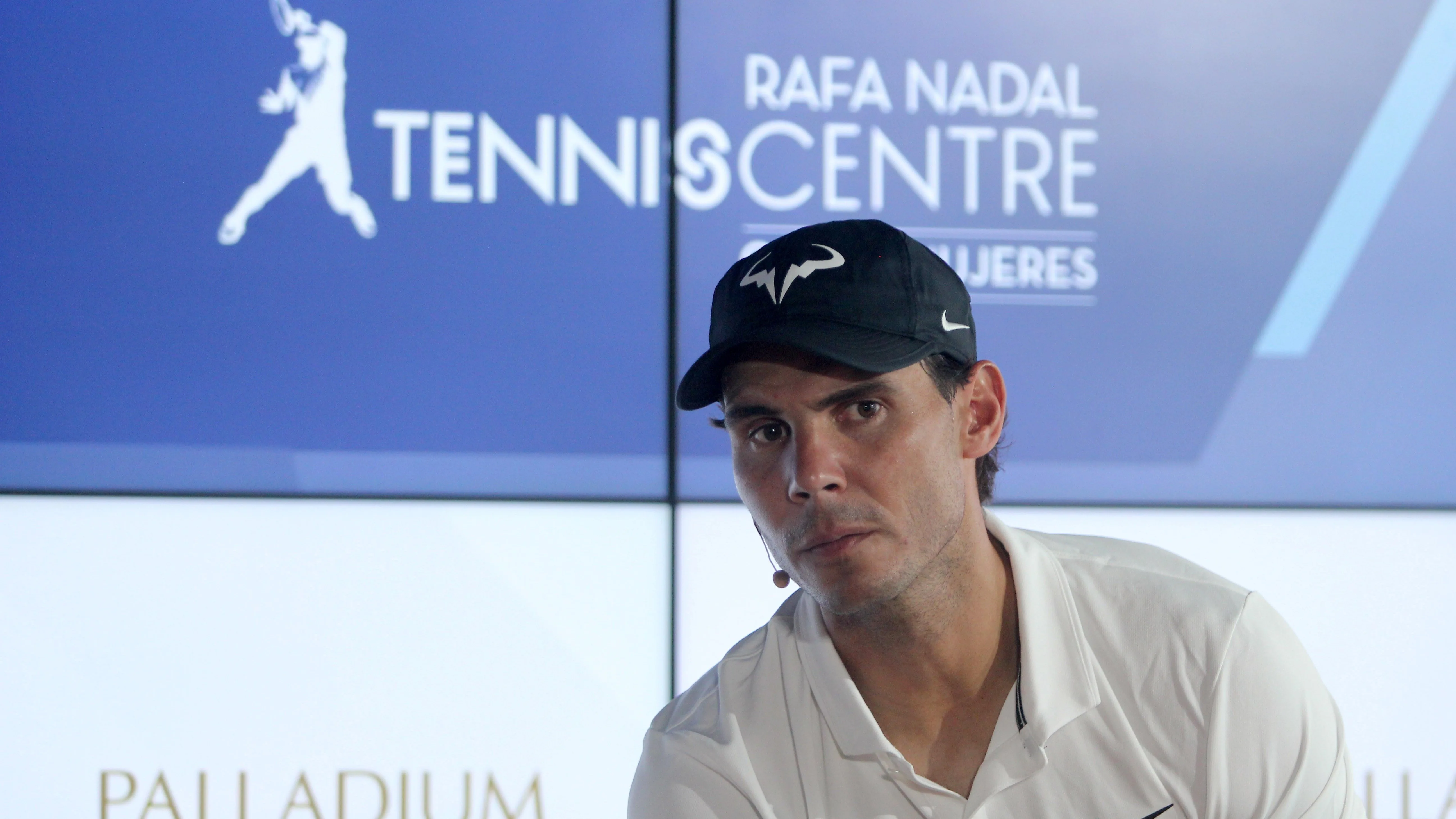 Rafa Nadal, en la inauguración del Rafa Nadal Tennis Centre