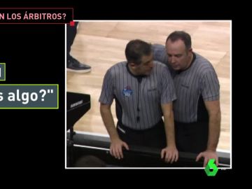 El diálogo de los árbitros en la final de Copa El diálogo de los árbitros en la final de Copa
