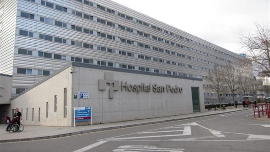 Hospital San Pedro, en Logroño. Hospital San Pedro, en Logroño.