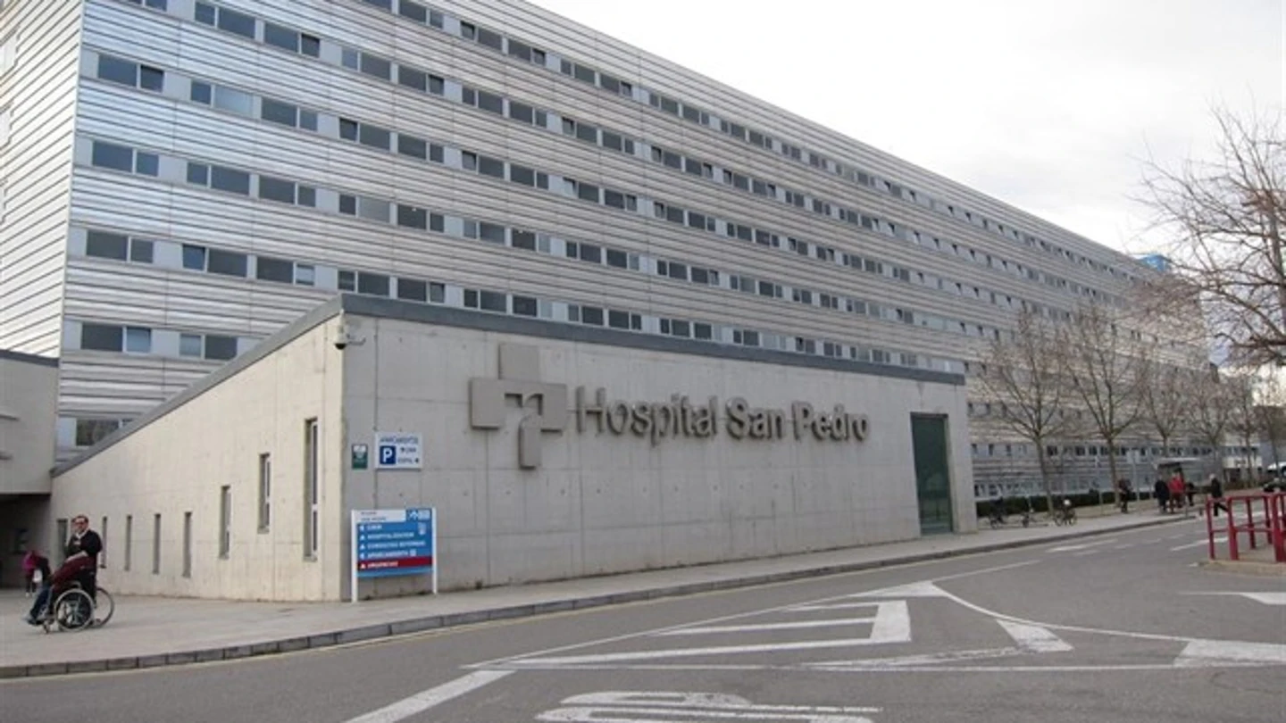 Hospital San Pedro, en Logroño. Hospital San Pedro, en Logroño.