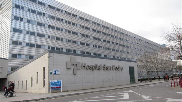 Hospital San Pedro, en Logroño.