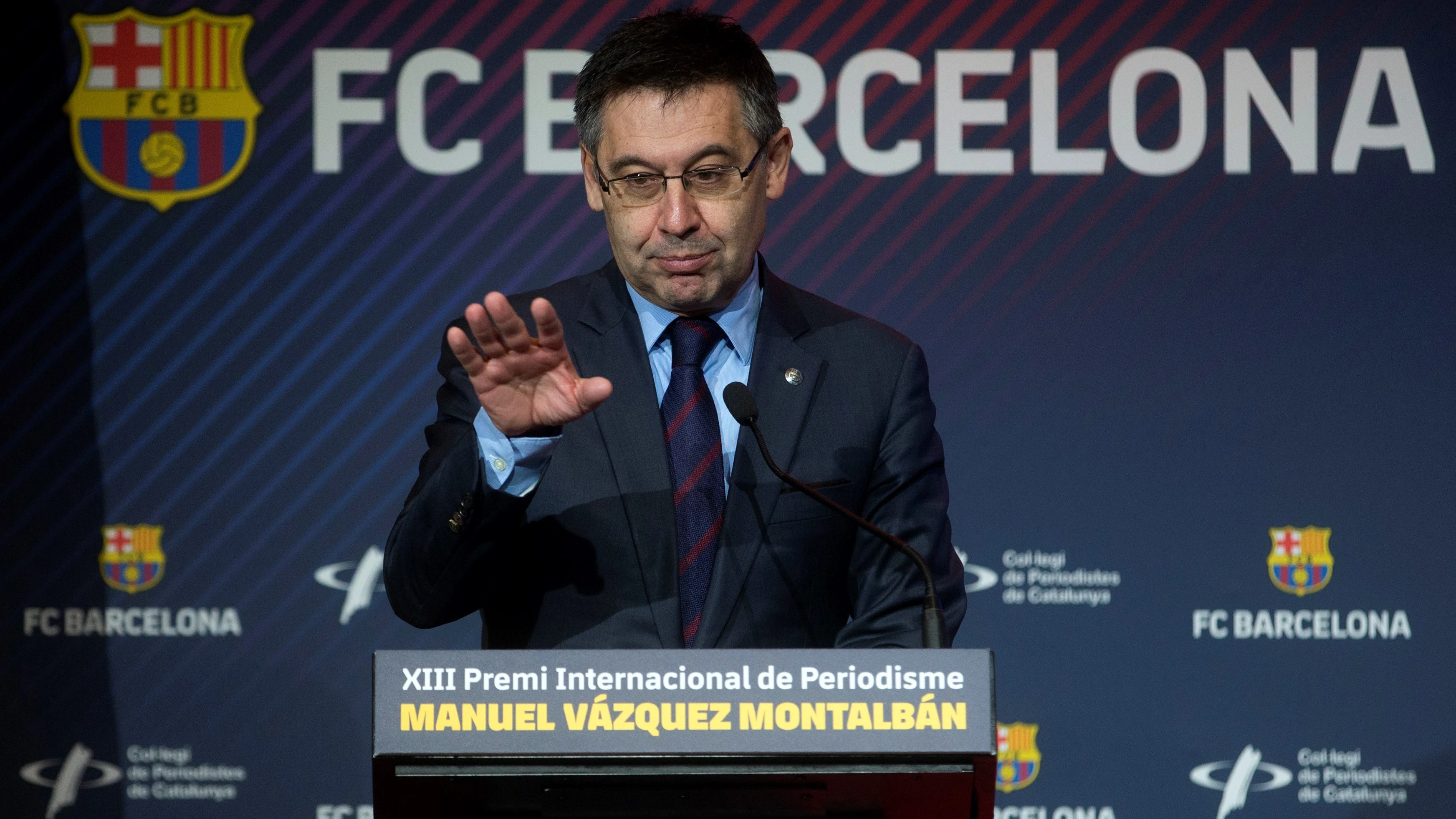 Josep Maria Bartomeu, presidente del FC Barcelona