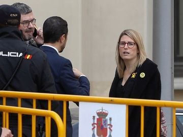 Elsa Artadi accediendo al juicio del 'procés' Elsa Artadi accediendo al juicio del 'procés'