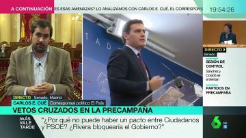 Carlos E. Cué: "No hay ningún país de Europa donde los liberales no puedan pactar con los socialdemócratas y sí con la extrema derecha"