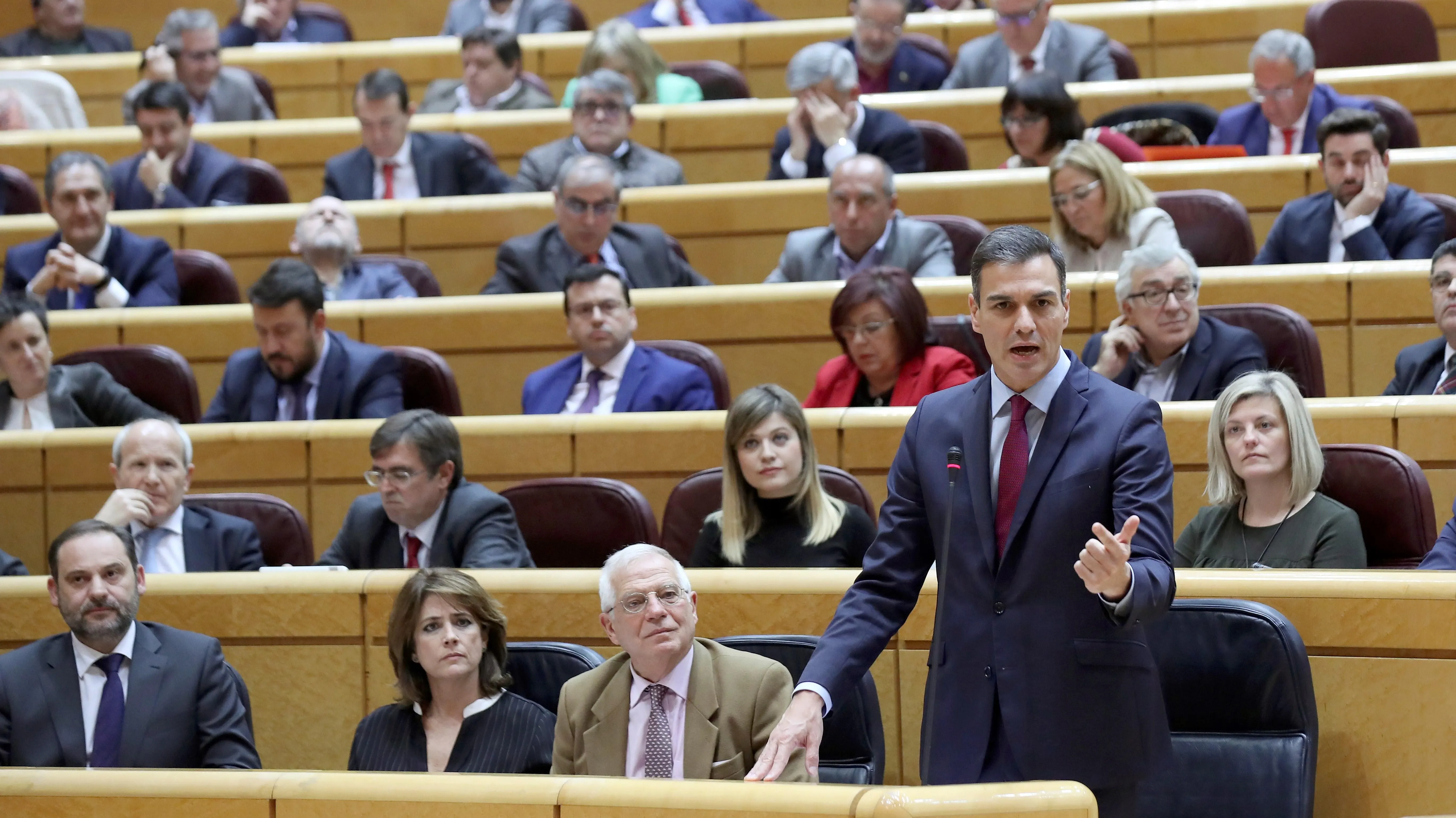  El presidente del Gobierno, Pedro Sánchez