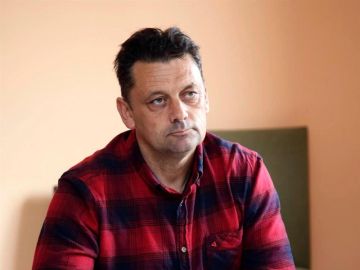 El concejal de IU en Llanes, Javier Ardines El concejal de IU en Llanes, Javier Ardines