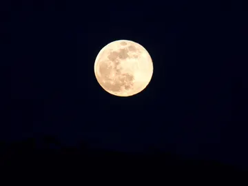 La Superluna sobre Galicia La Superluna sobre Galicia