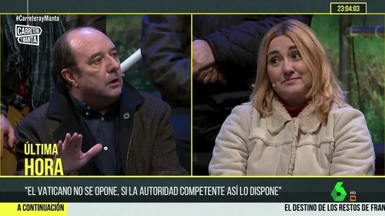 Almudena Negro, periodista: "Usar la exhumación de Franco como eslogan de una campaña electoral es enfrentar a los españoles" Almudena Negro, periodista: "Usar la exhumación de Franco como eslogan de una campaña electoral es enfrentar a los españoles"